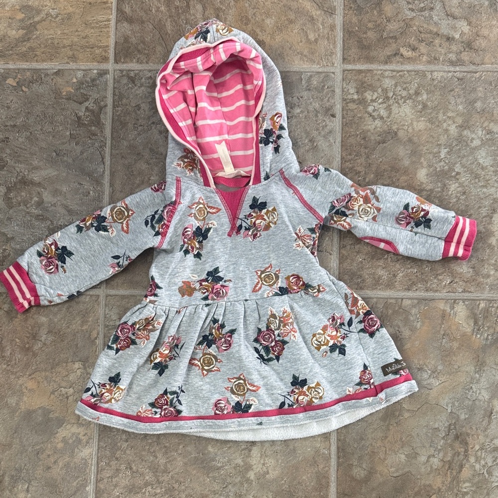 Girls Matilda Jane Moments with you Lazy Sunday Dress size 18-24 mo